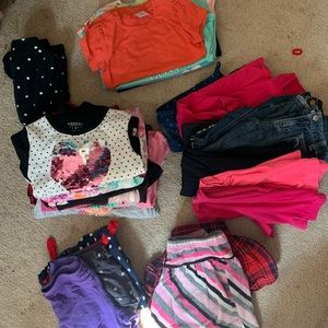 Lot of girls clothing size 6